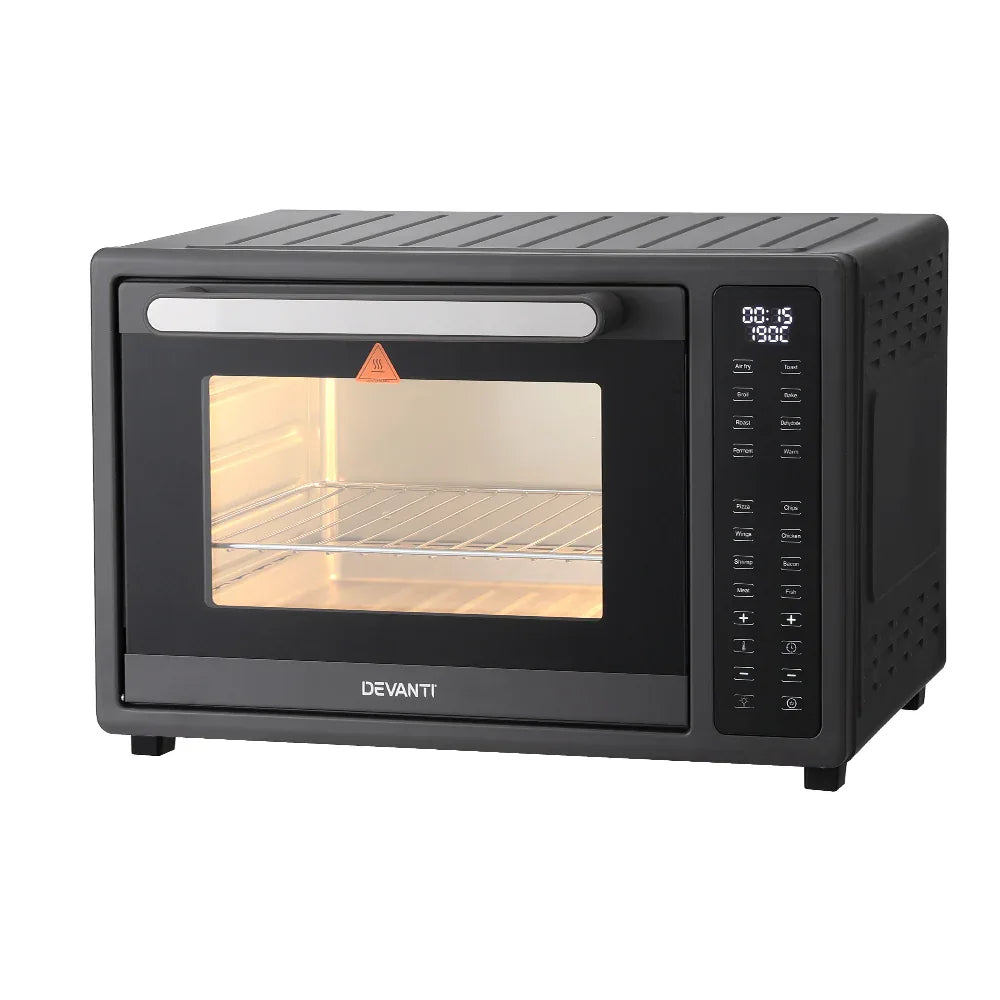 Devanti Air Fryer 32L W/ LCD Touch Oven 1700W - Mekamart Australia