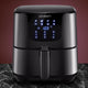 Devanti Air Fryer 7L LCD Fryers Black - Mekamart Australia