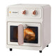 Devanti 6L Air Fryer Knob Control 1700W Cream - Mekamart Australia