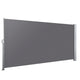 Instahut Side Awning Sun Shade Outdoor Blinds Retractable Screen 1.4X3M GR - Mekamart Australia