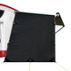 Caravan Privacy Screen Roll Out Awning 1.95x2.2M Sun Shade End Wall Side Black - Mekamart Australia
