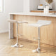 Artiss 2x Bar Stools Faux Leather Chair White - Mekamart Australia