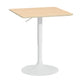 Artiss Bar Table Swivel Base Gas Lift Counter Dining Table 60CM Square Pine - Mekamart Australia