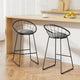 Artiss 2x Bar Stools Padded Seat Metal - Mekamart Australia