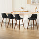 Artiss 4x Bar Stools PU Seat Wooden - Mekamart Australia