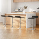 Artiss 4x Bar Stools Adjustable Gas Lift Chairs Black - Mekamart Australia