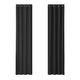 Artiss 2X Blockout Curtains Eyelet 140x230cm Black - Mekamart Australia