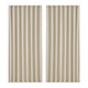Artiss 2X Blockout Curtains Eyelet 300x230cm Beige - Mekamart Australia