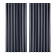 Artiss 2X Blockout Curtains Eyelet 300x230cm Charcoal - Mekamart Australia