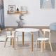 Keezi 3PCS Kids Table and Chairs Set Activity Toy Play Desk - Mekamart Australia