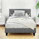 Artiss Bed Frame King Single Size Grey NEO - Mekamart Australia