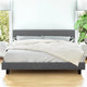 Artiss Bed Frame King Size Grey NEO - Mekamart Australia