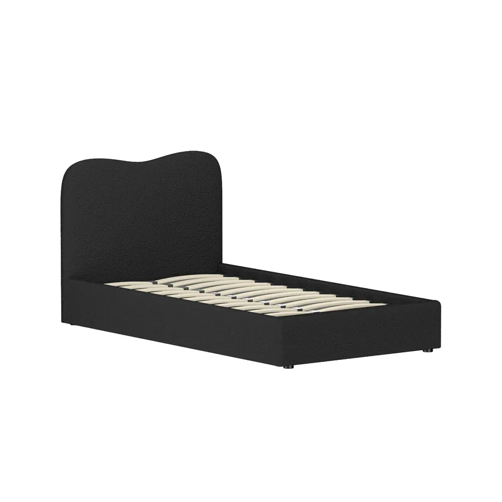 Artiss Bed Frame King Single Size Boucle DARA - Mekamart Australia