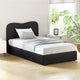 Artiss Bed Frame King Single Size Boucle DARA - Mekamart Australia