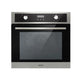Devanti Electric Built In Wall Oven 80L Convection Grill Ovens Stainless Steel - Mekamart Australia