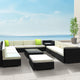 Gardeon 13-Piece Outdoor Sofa Set Wicker Couch Lounge Setting 11 Seater - Mekamart Australia