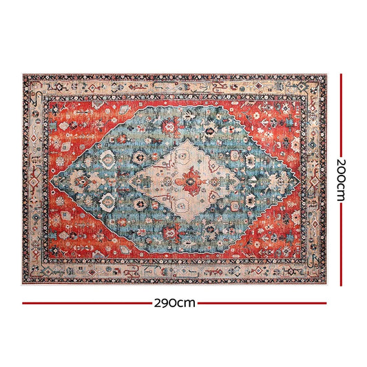 Artiss Floor Rug 200X290cm Large Washable Area Rug Modern Living Room Carpet Mat - Mekamart Australia