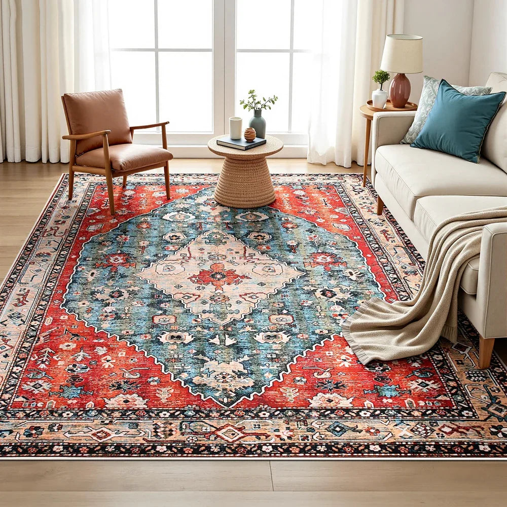 Artiss Floor Rug 200X290cm Large Washable Area Rug Modern Living Room Carpet Mat - Mekamart Australia
