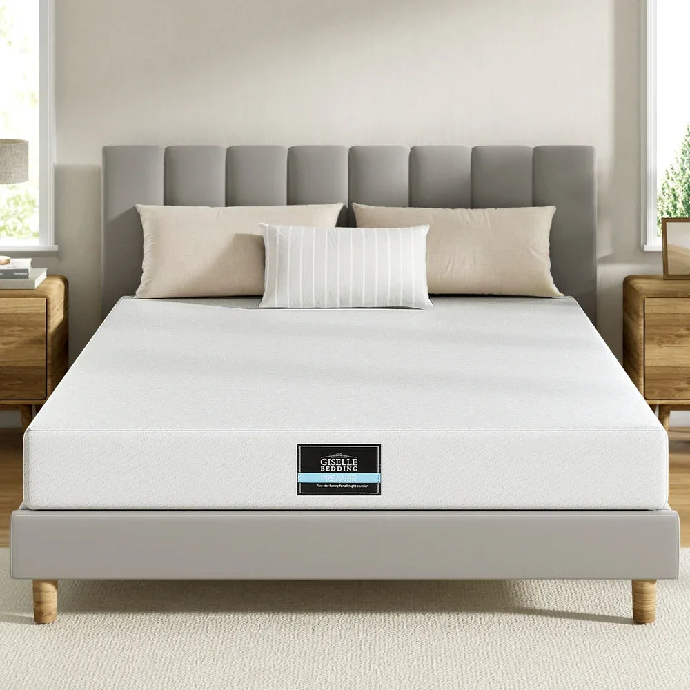 Giselle 20cm Memory Foam Mattress Green Tea Double - Mekamart Australia