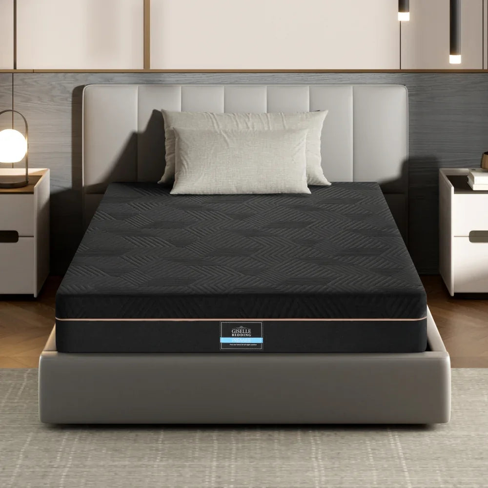 Giselle 18cm Memory Foam Mattress Green Tea Foam Cool Gel Foam Mattresses King Single - Mekamart Australia