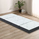 Giselle Bedding Foldable Mattress Folding Foam Sofa Bed Mat Bamboo - Mekamart Australia
