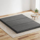 Giselle Bedding Foldable Mattress Folding Foam Queen Grey - Mekamart Australia
