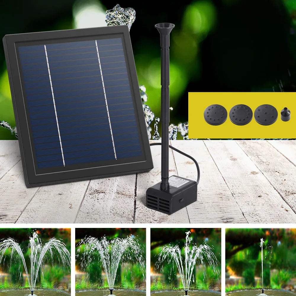 Gardeon Solar Pond Pump Submersible Water Fountain Kit 6.1FT - Mekamart Australia