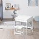 Keezi 2PCS Kids Table and Chairs Set Activity Children Playing Toys Study Desk - Mekamart Australia