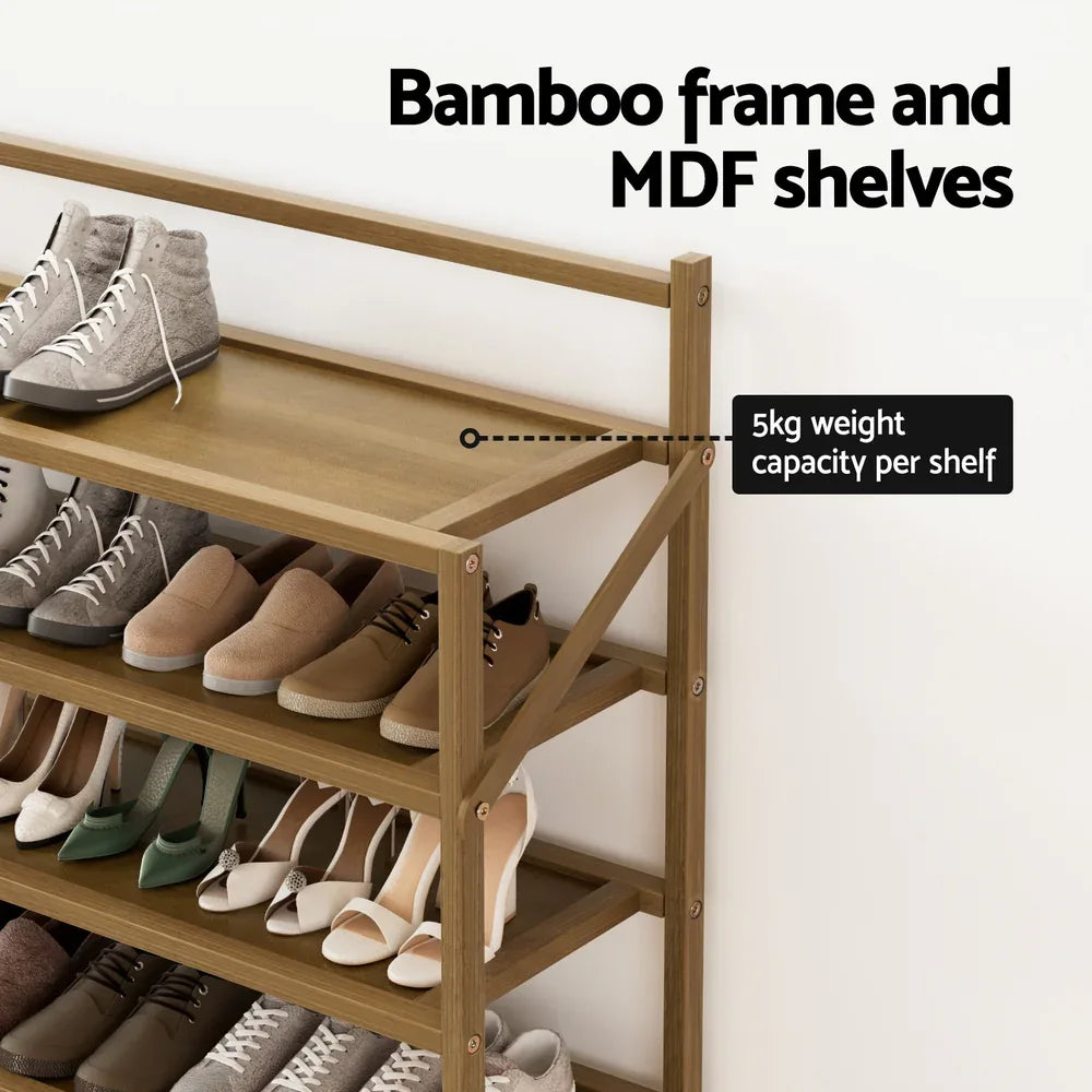 Artiss Shoe Rack 6-tier 18 Pairs Foldable - Mekamart Australia