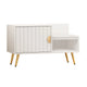 Artiss Shoe Rack Cabinet Bench 6 Pairs White - Mekamart Australia