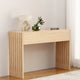 Artiss Console Table Hallway Fluted 120CM Pine - Mekamart Australia