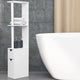Artiss Bathroom Cabinet Storage 118cm Shelf White - Mekamart Australia