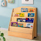 Keezi 5 Tiers Kids Bookshelf Magazine Shelf Organiser Bookcase Display Rack - Mekamart Australia