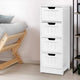 Artiss 4 Chest of Drawers - LEESA White - Mekamart Australia