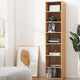 Artiss Bookshelf 7 Tiers MILO Pine - Mekamart Australia