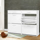 Artiss Shoe Rack Cabinet 36 Pairs Adjustable Shelves White Sara - Mekamart Australia