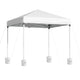 Instahut Gazebo 2x2m Outdoor Patio Garden Marquee Shade w/ Base Pods White - Mekamart Australia