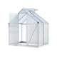 Green Fingers Greenhouse Aluminium Polycarbonate Premium Garden Storage Shed 3.1Mx1.9Mx2.0M - Mekamart Australia