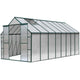 Green Fingers Greenhouse 5.1x2.44x2.1M Aluminium Polycarbonate Green House Garden Shed - Mekamart Australia