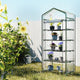 Greenfingers Greenhouse 5 Tiers Mini Green House Garden Bed Planter Box 1.9x0.7x0.5M - Mekamart Australia