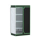 Green Fingers Grow Tent 100x60x180cm 4 Tiers Kits Hydroponics Indoor Grow System - Mekamart Australia