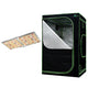 Green Fingers Grow Tent Light Kit 120x120x200CM 2200W LED Full Spectrum - Mekamart Australia