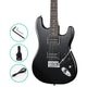 Alpha 41 Inch Electirc Guitar Humbucker Pickup Switch Full Size Black