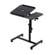 Artiss Laptop Desk Table Fan Cooling Black 60CM
