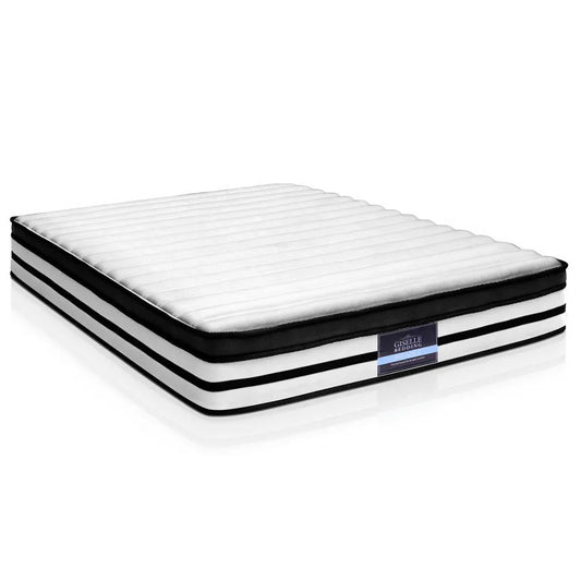 Giselle Bedding 27cm Mattress Euro Top King - Mekamart Australia