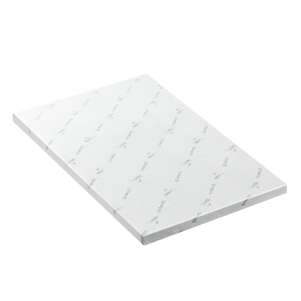 Giselle Bedding Memory Foam Mattress Topper Ventilated Cool Gel 5cm Single - Mekamart Australia