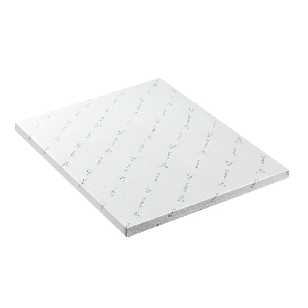 Giselle Bedding Memory Foam Mattress Topper Ventilated Cool Gel 8cm Queen - Mekamart Australia