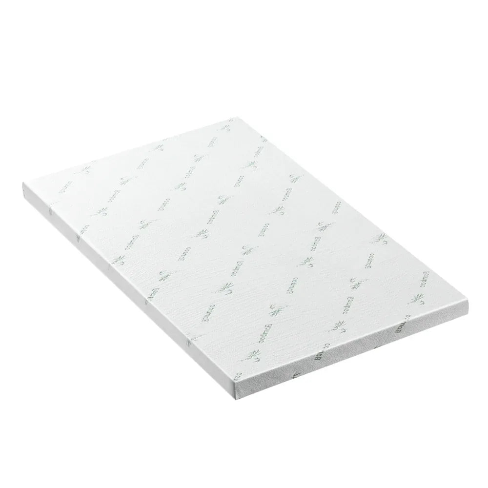 Giselle Bedding Memory Foam Mattress Topper Ventilated Cool Gel 8cm Single - Mekamart Australia