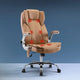 Artiss 8 Point Massage Office Chair PU Leather Brown - Mekamart Australia
