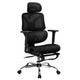 Artiss Ergonomic Office Chair Footrest Black - Mekamart Australia